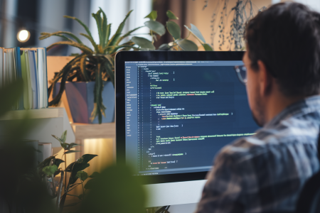 developpeur-ordinateur-code-bureau-moderne