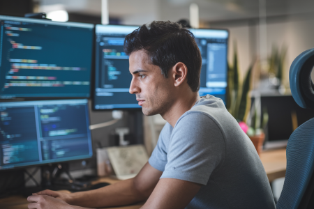 developpeur-code-multiple-ecrans-bureau-moderne
