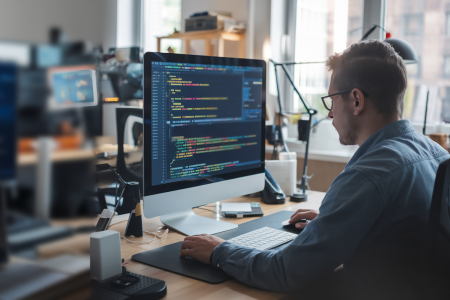 developpeur-ordinateur-code-bureau-moderne